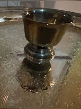 Silver plated candlestick holder TOWLE